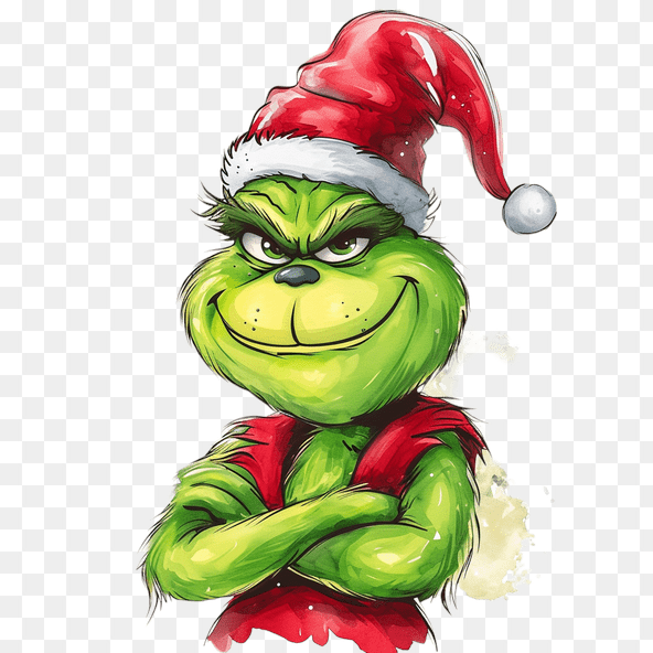 angry grinch clipart