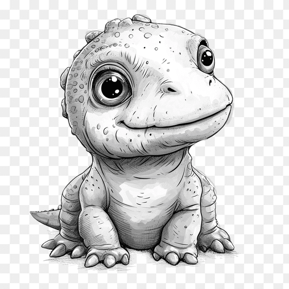 cute cartoon dinosaur