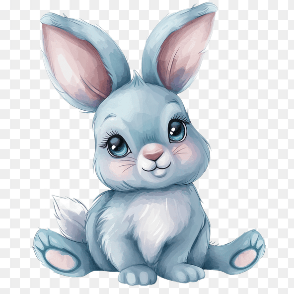 cute cartoon rabbit clipart