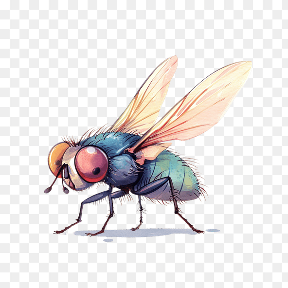 cartoon fly clipart