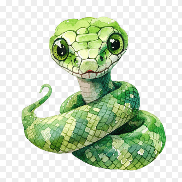 Green Snake Clipart
