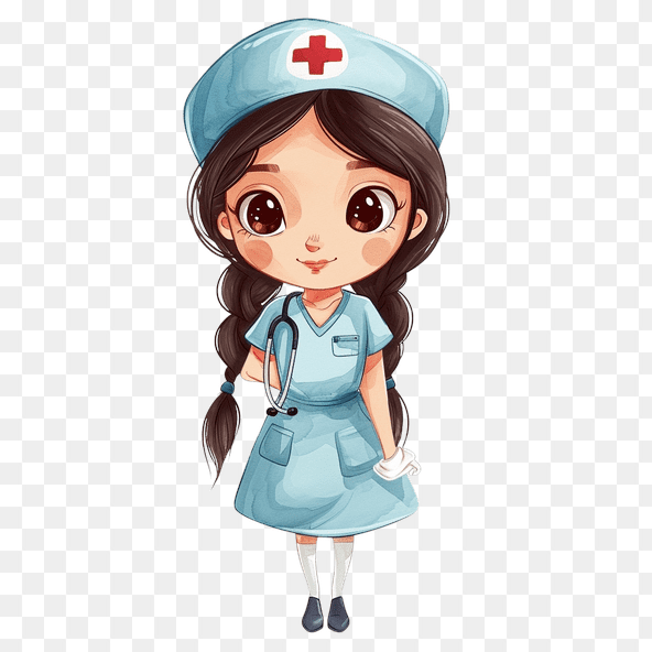 Beatiful Nurse Clipart