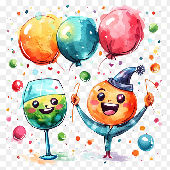 Happy Birthday Party Clipart
