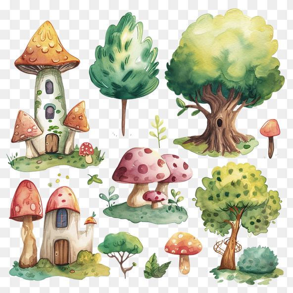 cute forest clipart