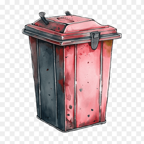 trash can clipart