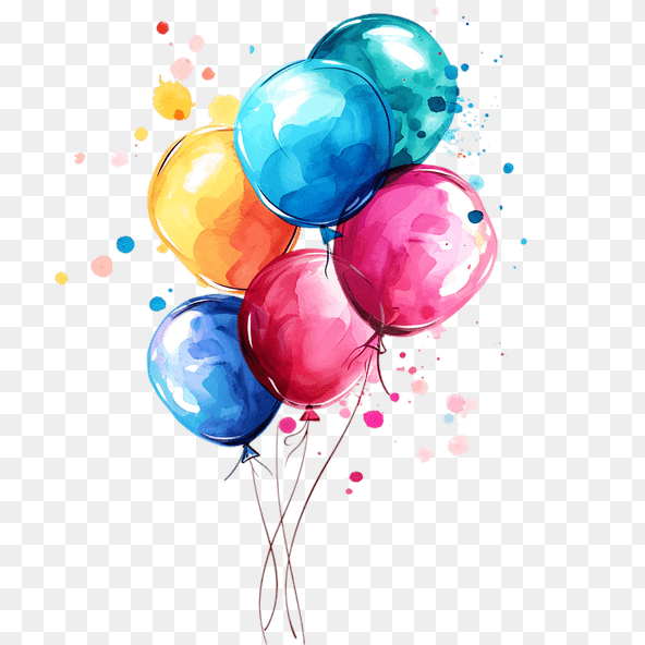 colorful Balloon Clipart