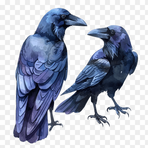 crows clipart