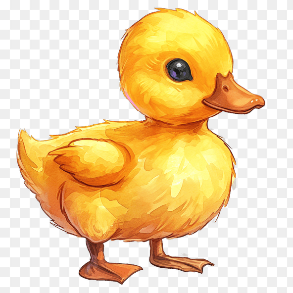 baby duck clipart