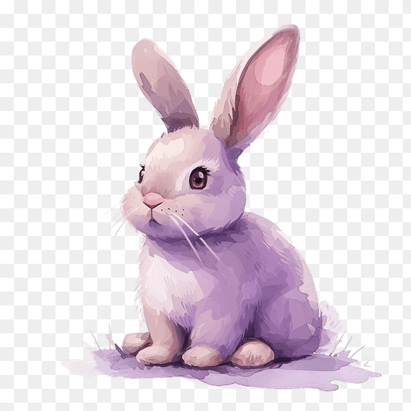 cute easter bunny clipart