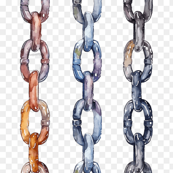 cute chains clipart