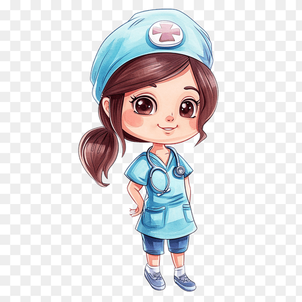 Cute Nurse Clipart