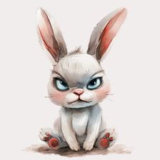 bad bunny clipart