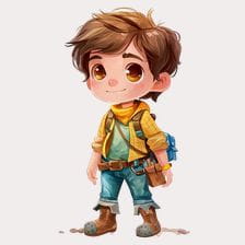 mechanic boy clipart