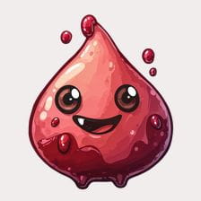 watercolor blood clipart
