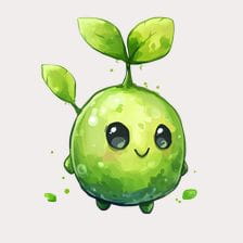 Plant Character Clipart