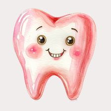 cute tooth clipart