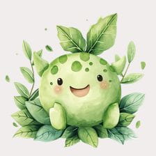 cute green clipart