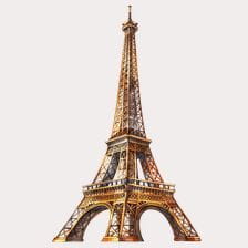 cute Eiffel Tower clipart