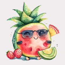 Cute Kawaii Watermelon