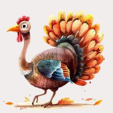 thanksgiving turkey clipart