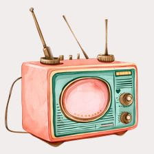 cute radio clipart