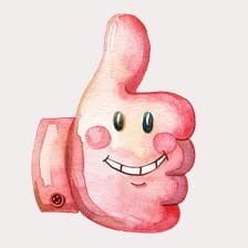 thumbs up clipart