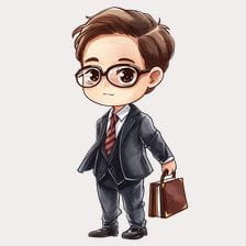 Cute lawyer Clipart