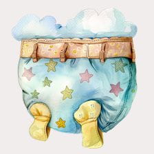 diaper clipart