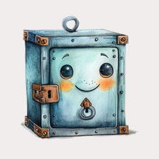 Cute Cartoon Safe Clipart