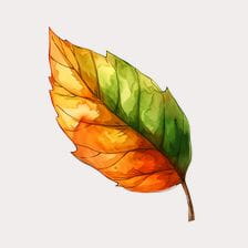 autumn leaf clipart