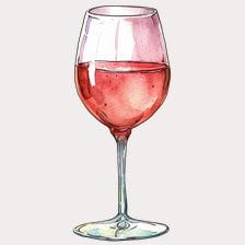 watercolor wine glass clip art