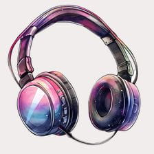 space headphones clipart