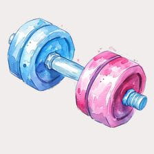Barbell Weight Clipart