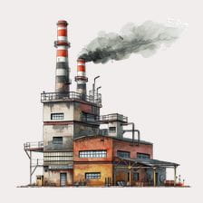factory clipart