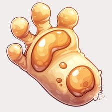 Cartoon Honey Hand Clipart