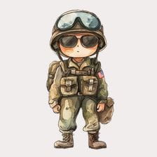 army soldier clipart