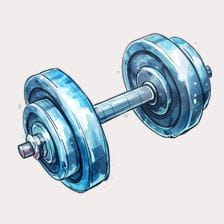 barbell clipart