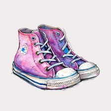 cute shoe clipart