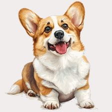 corgi clipart