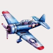cartoon airplane clipart