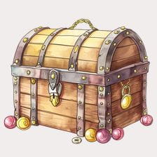 treasure chest clipart