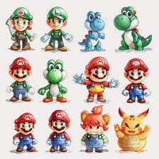 super mario bros clipart