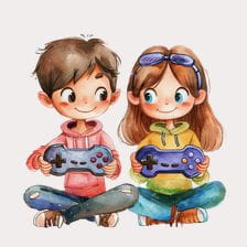 game play with teamwork clipart