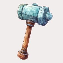 War Hammer Clipart