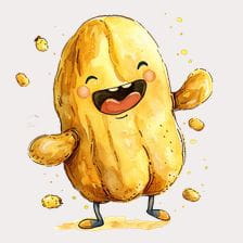 peanut clipart