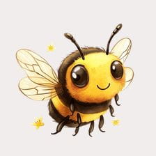 Cute Bee Clipart