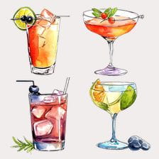 alcohol clipart