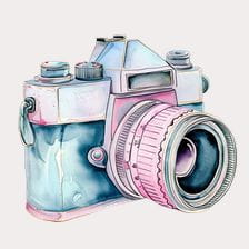 vintage camera clipart