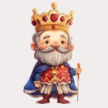 cute king clipart