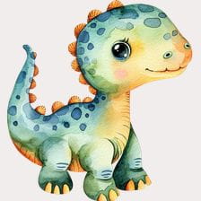 Cartoon Dinosaur Clipart